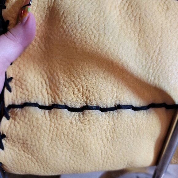 🔷️Genuine Elk Hide Leather Crossbody Purse Bag by Native Americans BNA2 - Picture 3 of 8